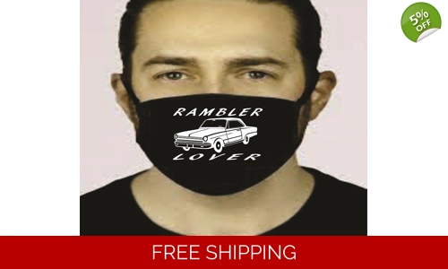 AMC Rambler Lover Face Mask Washable Reusable Social Distancing